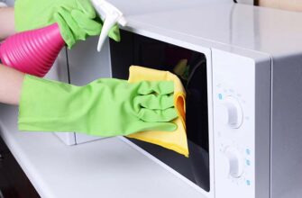 как отмыть микроволновку